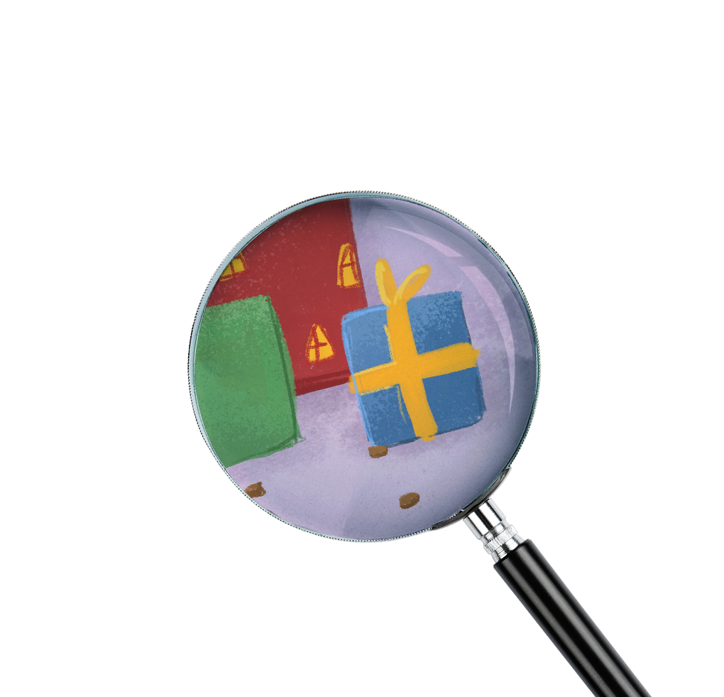 Sint en piet op de fiets